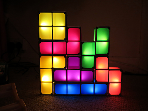 tetris light as a Christmas gift